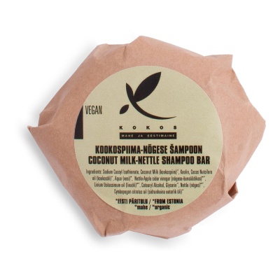 KOOKOSPIIMA - NÕGESE tahke šampoon. Täitepakk 